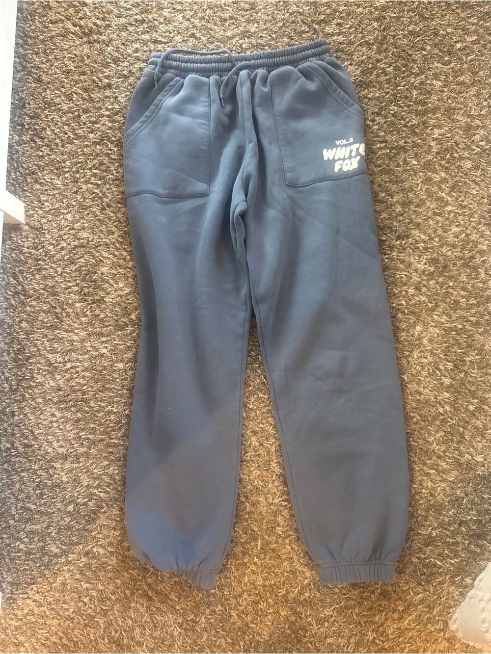 White Fox Sweatpants